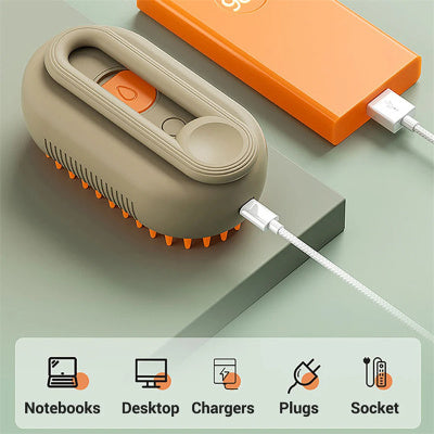 FurEase™ - Pet Steam Brush