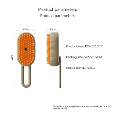 FurEase™ - Pet Steam Brush